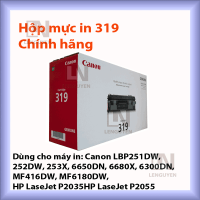 Mực in Canon 319 chính hãng ( Canon 319 toner cartridge) giá bao 