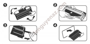 Cách lặp đặt Hộp mực in 303 tương thích hộp mực in 12A/303 tương thích
