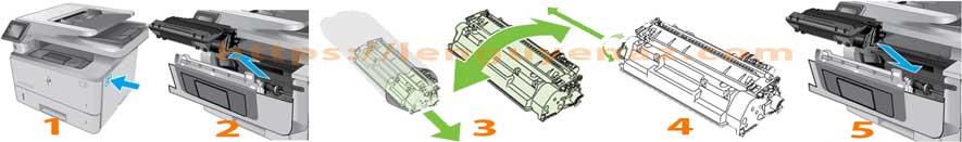 Hướng dẫn Cách thay mực máy in Hp M426FDN Cách thay mực máy in Hp M426FDN