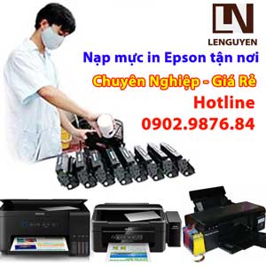 Nạp mực máy in Epson tận nơi