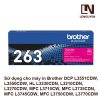 Mực in Brother TN-263M chính hãng màu Đỏ