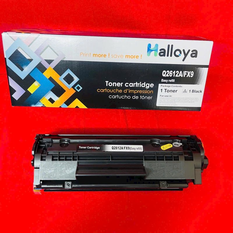 Hộp mực Topjet/Halloya 12A/FX9 Dùng cho máy in Canon 2900, Hp 1020