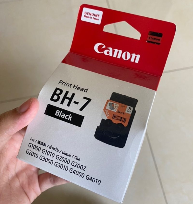 Đầu phun Canon BH-7 BK Chính hãng