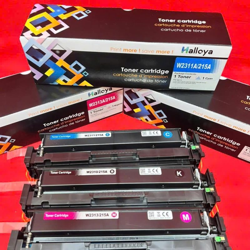 Hộp mực 215A W2313A Halloya [CÓ CHÍP]  Mực máy in Hp M155a/ M155nw/ M182n/ M182nw/ M183fw
