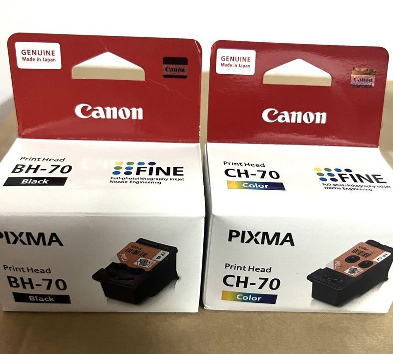 Bộ Canon BH-70 BK CH-70 Color  | Đầu phun máy in Canon G1020, G2020, G3020, G3060
