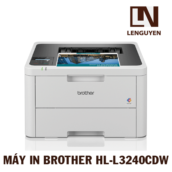 Máy in Brother HL-L3240CDW (laser màu, in đảo mặt, kết nối wifi)