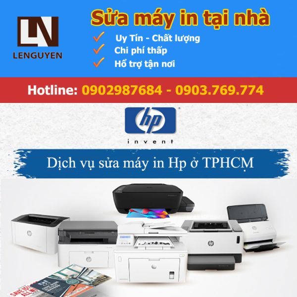 Sửa máy in Hp tại nhà ở tphcm