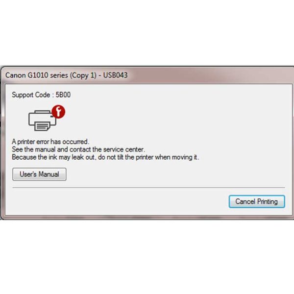 reset bộ đếm 5B00