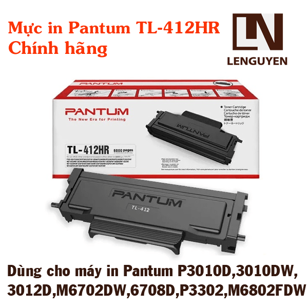 Mực in Pantum TL-412 chính hãng