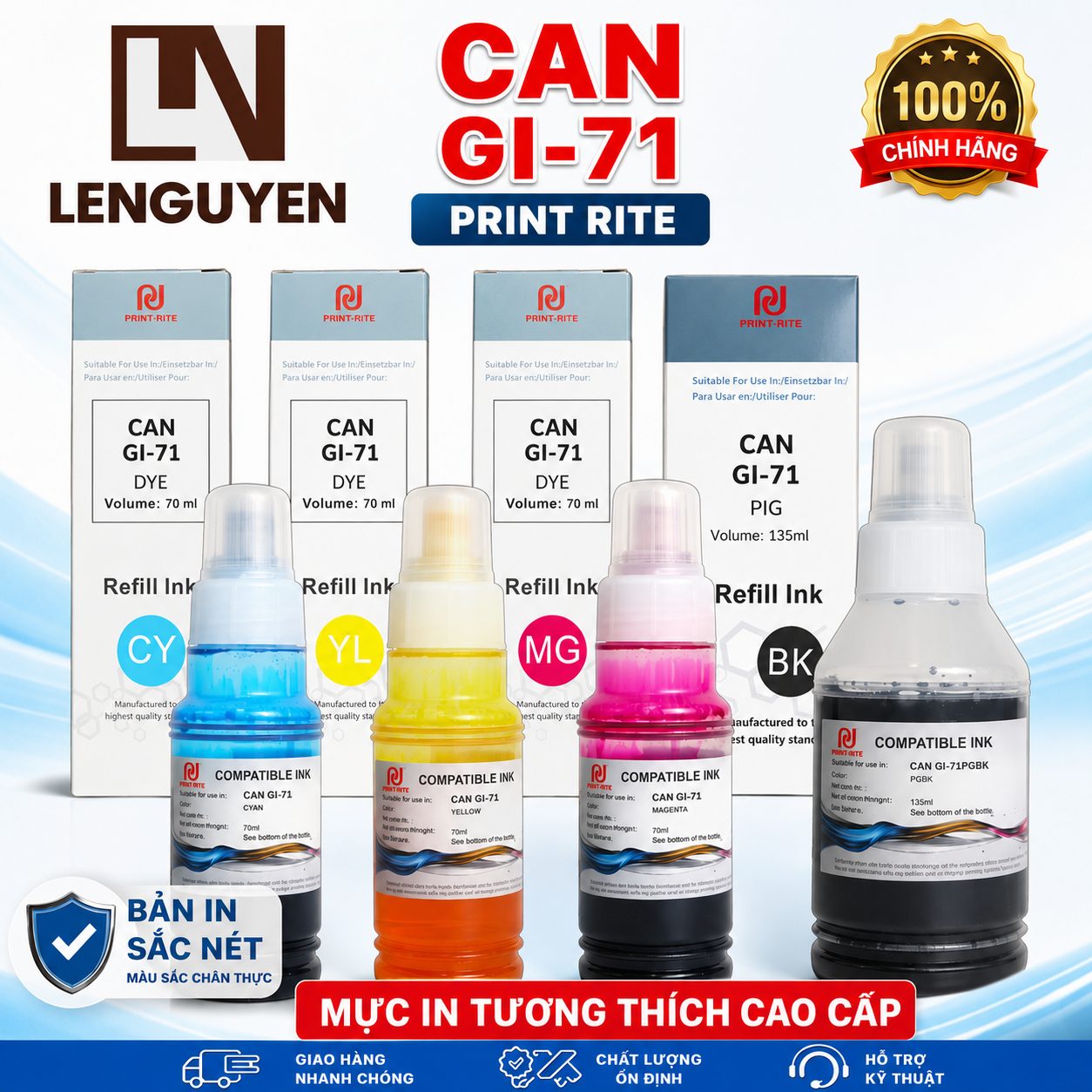 Mực in GI 71 Print Rite
